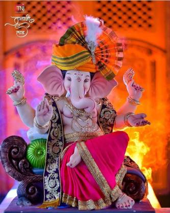 Shri Ganesh Ji Multicolour Photo Paper Print Poster Photographic Paper -  Religious posters in India - Buy art, film, design, movie, music, nature  and educational paintings/wallpapers at 