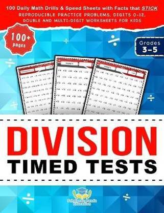 Buy Division Timed Tests by Panda Education Scholastic at ...