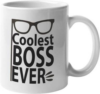 Chillfun Store Coolest Boss Ever Printed Coffee Ceramic ...