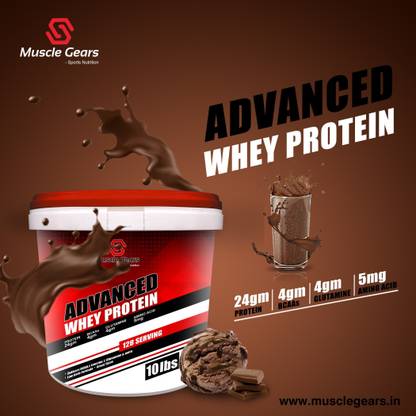 Muscle Gears Advance Whey 10 lbs Chocolate Whey Protein Price in India -  Buy Muscle Gears Advance Whey 10 lbs Chocolate Whey Protein online at  