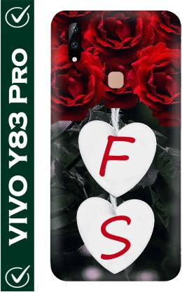 FULLYIDEA Back Cover for Vivo Y83 Pro, ViVO Y83 Pro, vivo Y83 Pro, Letter F,  Alphabet F, Name F, Letter F - FULLYIDEA : 