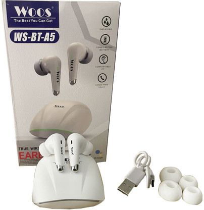 WOOS Wireless Earphone Mini Bluetooth 5 