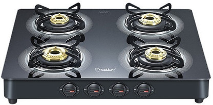 prestige gas stove 2 burner price flipkart