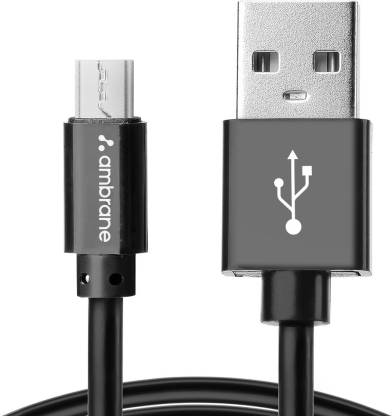 Ambrane Micro USB Cable 3 A 1 m ACM-1 1m