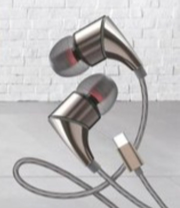 mic powerfull bass Wired Headset 