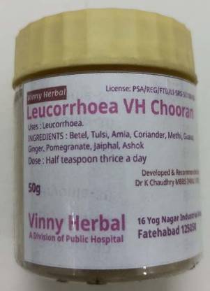 Vinny Herbal Leucorrhoea VH Chooran