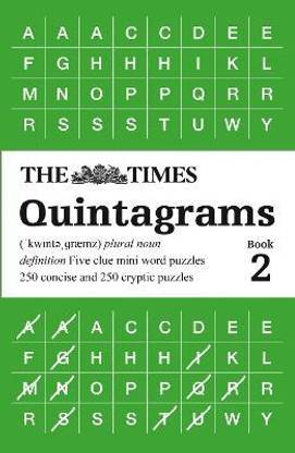 Buy The Times Quintagrams Book 2 by The Times Mind Games ...