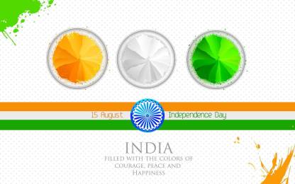 Poster 15 August India Independence Day Desktop Photo sl002 (Wall Poster,  13x19 Inches, Multicolor) Fine Art Print - Art & Paintings posters in India  - Buy art, film, design, movie, music, nature