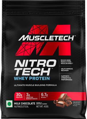 MuscleTech Nitro-Tech Whey Protein Milk Chocolate- 4