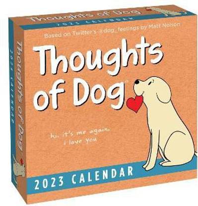 Book Lovers Calendar 2023 Buy Thoughts Of Dog 2023 Day-To-Day Calendar By Nelson Matt At Low Price In  India | Flipkart.com