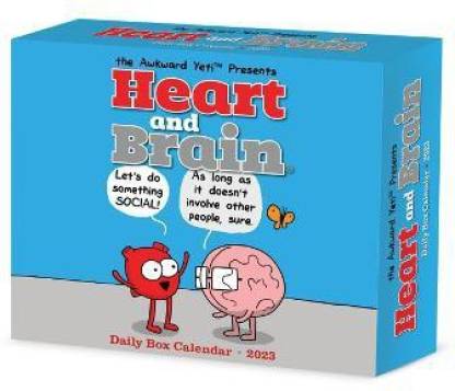 Heart & Brain by the Awkward Yeti 2023 Box Calendar: Buy Heart & Brain by  the Awkward Yeti 2023 Box Calendar by unknown at Low Price in India |  