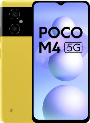 POCO M4 5G (Yellow, 128 GB)  (6 GB RAM)