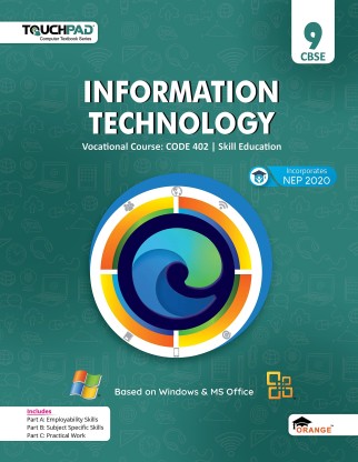 Touchpad Class 9 Information Technology Vocational Course Code 402 ...