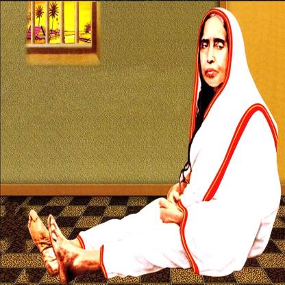 Wall gallery 18 cm Sri Sarada Devi | The Holy Mother Blessing Glowing  Sticker Self Adhesive Sticker Price in India - Buy Wall gallery 18 cm Sri Sarada  Devi | The Holy