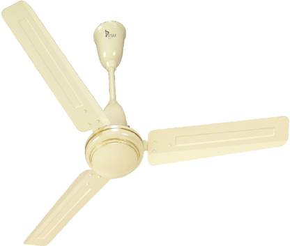 Syska MAXAIR 1200 mm Silent Operation 3 Blade Ceiling Fan  (Ivory, Pack of 1)
