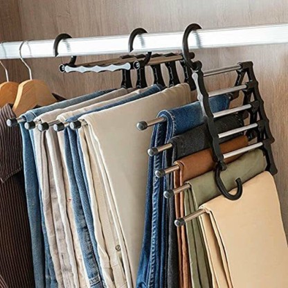 Generation Fashion Multi Function Clothes Hangers Space Saving Closet Organizer Magic Wonder Rack 