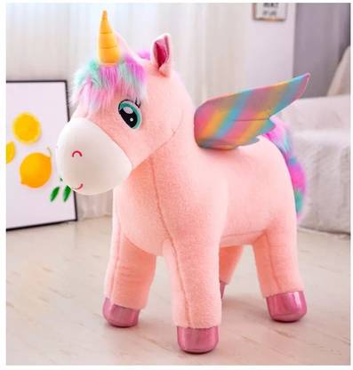 Tickles Soft Stuffed Plush Fantastic Glow Rainbow Wings Unicorn Horse Animal  Toy - 35 cm - Soft Stuffed Plush Fantastic Glow Rainbow Wings Unicorn Horse  Animal Toy . Buy Horse toys in