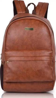 PROVOGUE Medium 25 L Laptop Backpack Men Women Girls Fashion PU Mini Casual Backpack 25 L Laptop Backpack