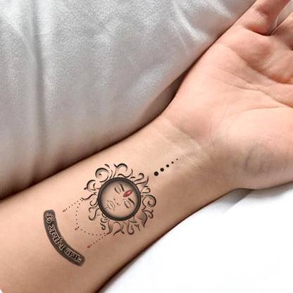 Ordershock Surya Dev Mantra Design Temporary Tattoo Waterproof For Men and  Women - Price in India, Buy Ordershock Surya Dev Mantra Design Temporary  Tattoo Waterproof For Men and Women Online In India,