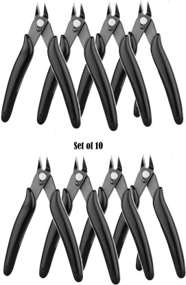 10pcs Electrical Wire Cable Cutting Plier Tools 