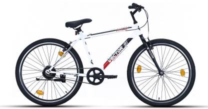 Vector 91 Voyage 26T White Hybrid cycle 26 T Hybrid Cycle/City Bike  (Single Speed, White)