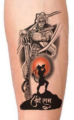 How to make  Hanuman gada tattoo  gada tattoo designs  New tattoo designs   Art By Rajan  Rajan  YouTube