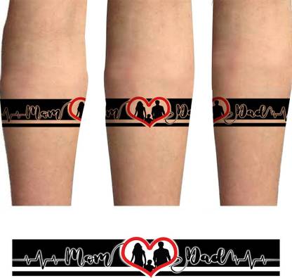 surmul Mom Dad Hand Band Strip Temporary Tattoo - Price in India, Buy  surmul Mom Dad Hand Band Strip Temporary Tattoo Online In India, Reviews,  Ratings & Features 