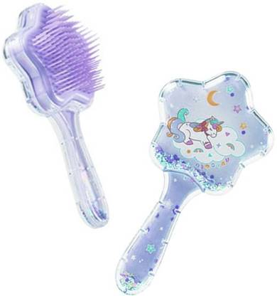 mafya Soft Glitter Hair Brush Cute Girl Comb Mini Anti-knot Hair Comb ( pack of 2 ) - Price in India, Buy mafya Soft Glitter Hair Brush Cute Girl Comb Mini Anti-knot mafya Soft Glitter Hair Brush Cute Girl Comb Mini Anti-knot Hair Comb ( pack of 2 ) - Price in India, Buy mafya Soft Glitter Hair Brush Cute Girl Comb Mini Anti-knot