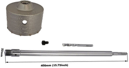 DUMDAAR 100mm SDS Plus Shank Concrete 