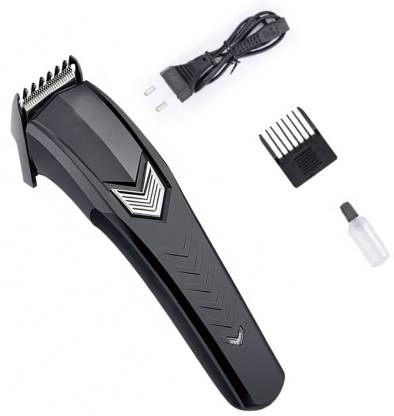 AZDF HTC Rechargeable Hair Trimmer Beard Shaver &Hair Clipper For Men And Women Trimmer 45 min  Runtime 1 Length Settings