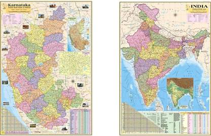 Political Map Of Karnataka State 8Akvgp49Ny-Ucm