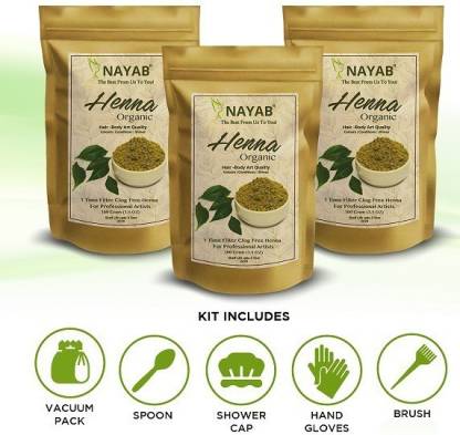 Nayab 100% Natural Henna For Hair growth & Natural Chemical Free Mehndi For  Hair color - Price in India, Buy Nayab 100% Natural Henna For Hair growth &  Natural Chemical Free Mehndi