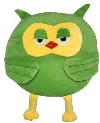 green owl stuffed animal