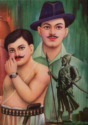 Chandra Shekhar Azad (Freedom Fighter) Poster Photo Paper Print Poster  Photographic Paper Photographic Paper - Personalities posters in India -  Buy art, film, design, movie, music, nature and educational paintings/ wallpapers at 