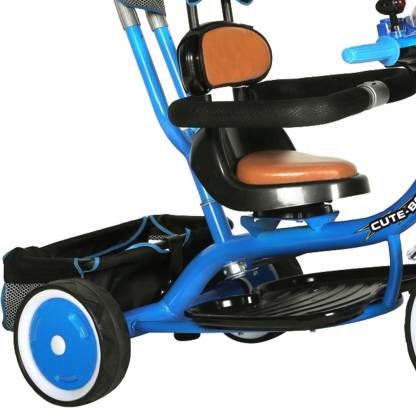 Webby Allwyn Toddler Tricycle with Foldable Canopy for 1-3 Years Kids Cute Baby Tricycle