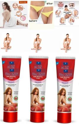 BLUE VALLEY BIKINI women private parts v line hair removal cream pack of 3  Cream - Price in India, Buy BLUE VALLEY BIKINI women private parts v line hair  removal cream pack