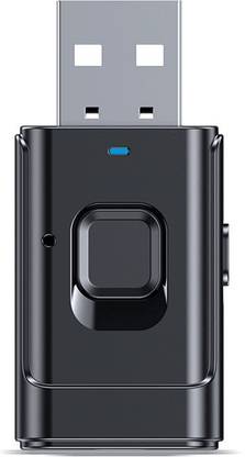 TANTRA v5.0 Car Bluetooth Device with Audio Receiver, Transmitter, Adapter Dongle, 3.5mm Connector  (Black)