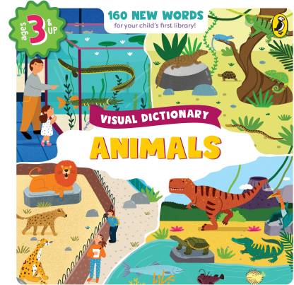 Visual Dictionary: Animals (Activity Books | Ages 3 and up | First Library | Early Learning Board Books)