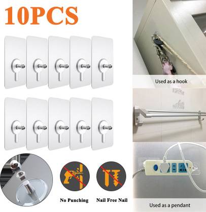 ZURU BUNCH 10 Pcs PVC Strong Adhesive Nails Screws Wall Poster Non-trace Stick Wall Hook Hook 10 Price in India - Buy ZURU BUNCH 10 Pcs PVC Strong Adhesive Nails Screws Wall ZURU BUNCH 10 Pcs PVC Strong Adhesive Nails Screws Wall Poster Non-trace Stick Wall Hook Hook 10 Price in India - Buy ZURU BUNCH 10 Pcs PVC Strong Adhesive Nails Screws Wall