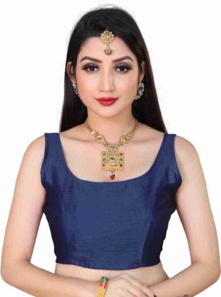 sleeveless blouse flipkart