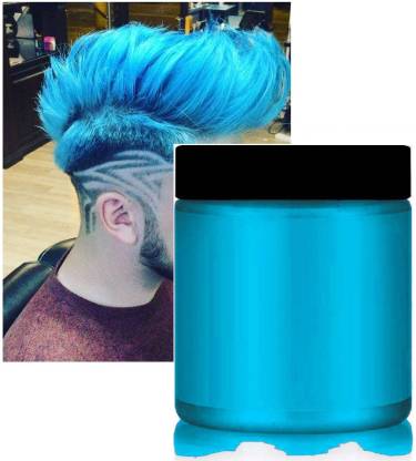 MYEONG Best Instant Hairstyle Temporary Hair Color Wax for Men Or Women Hair  Wax , Sky Blue - Price in India, Buy MYEONG Best Instant Hairstyle  Temporary Hair Color Wax for Men