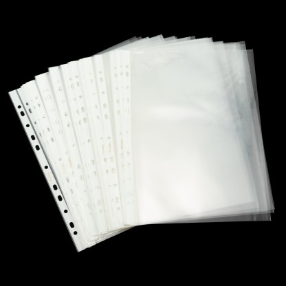 ProOffice 10070787 – 001 Separadores De Plástico, en blanco, A4, 10 piezas 