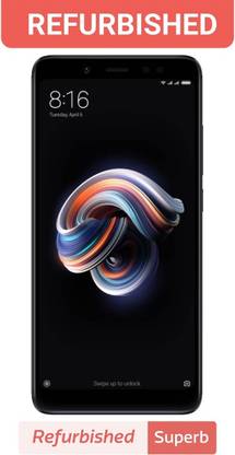 Refurbished Mi Redmi Note 5 Pro Black 64 Gb Price In India Buy Refurbished Mi Redmi Note 5 Pro Black 64 Gb Online At Flipkart Com