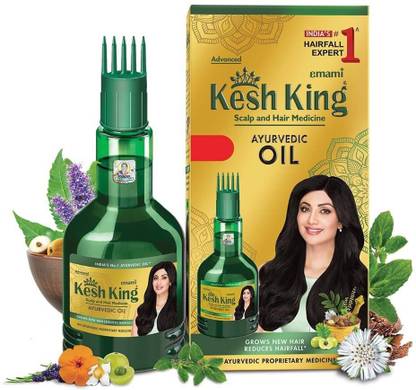 Kesh King Ayurvedic Hair oil 50ml Hair Oil - Price in India, Buy Kesh ...