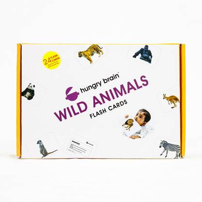 hungry brain Wild Animals Flash Cards Price in India - Buy hungry brain Wild Animals Flash Cards online at hungry brain Wild Animals Flash Cards Price in India - Buy hungry brain Wild Animals Flash Cards online at