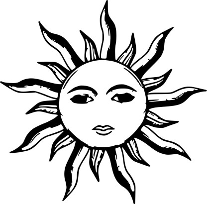 Sun Temporary Tattoo Idea by sapiryahell  Tattoogridnet
