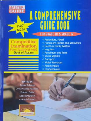 A Comprehensive Guide Book For Grade 3 And 4 Government Of Assam