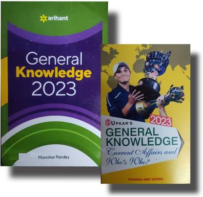 General Knowledge 2023 By Manohar Pandey+ Upkar General Knowledge 2023