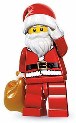 lego minifigures santa
