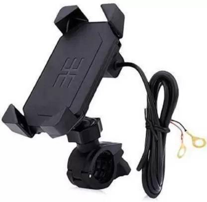 bike mobile holder with charger waterproof